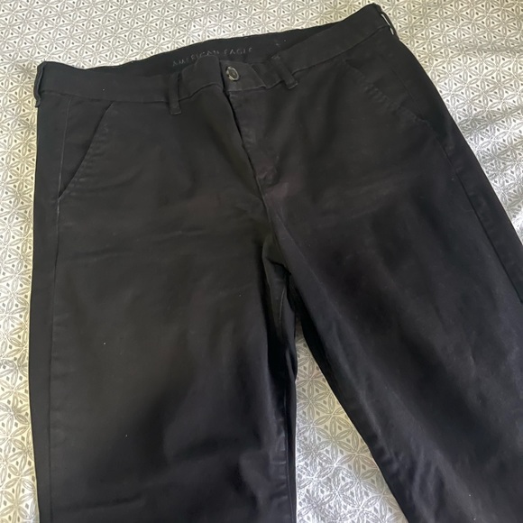 Skinny/Straight Twill Pant in Short Length - Picture 3 of 9